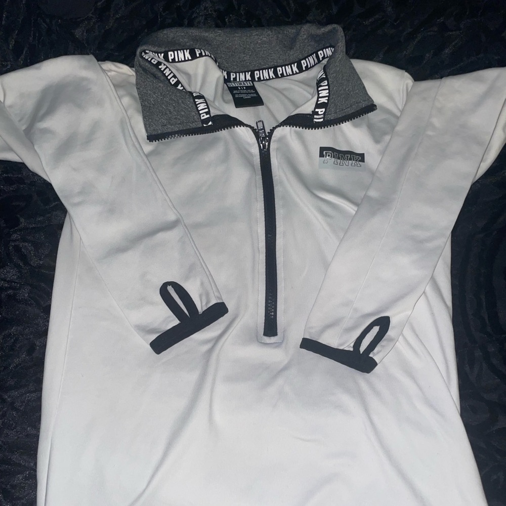 PINK Athletic Half Zip Long Sleeve